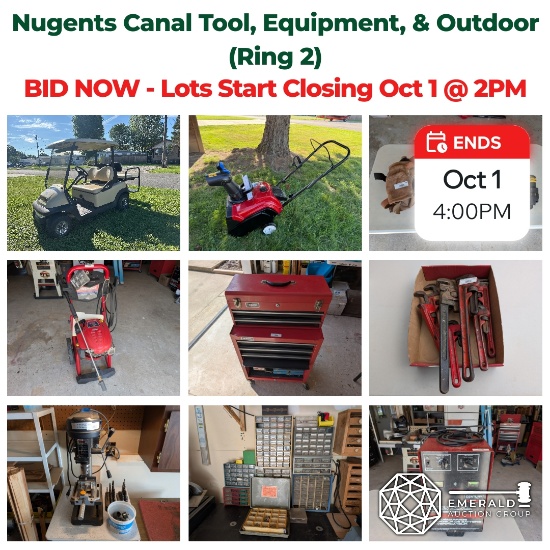 Nugents Canal Tool, Equipment, & Outdoor (RING 2)
